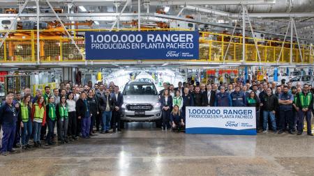 Ford produjo la unidad número un millón de la Ranger en Argentina