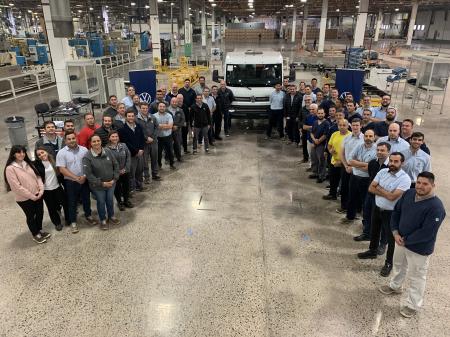 Volkswagen ya fabrica camiones en la Argentina