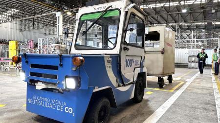 Así es el proyecto de conversión de los tractores de arrastre de la planta de Toyota