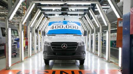 Mercedes-Benz fabricó 400.000 Sprinter en Argentina