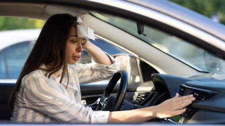¡Ojo con las altas temperaturas al manejar!
