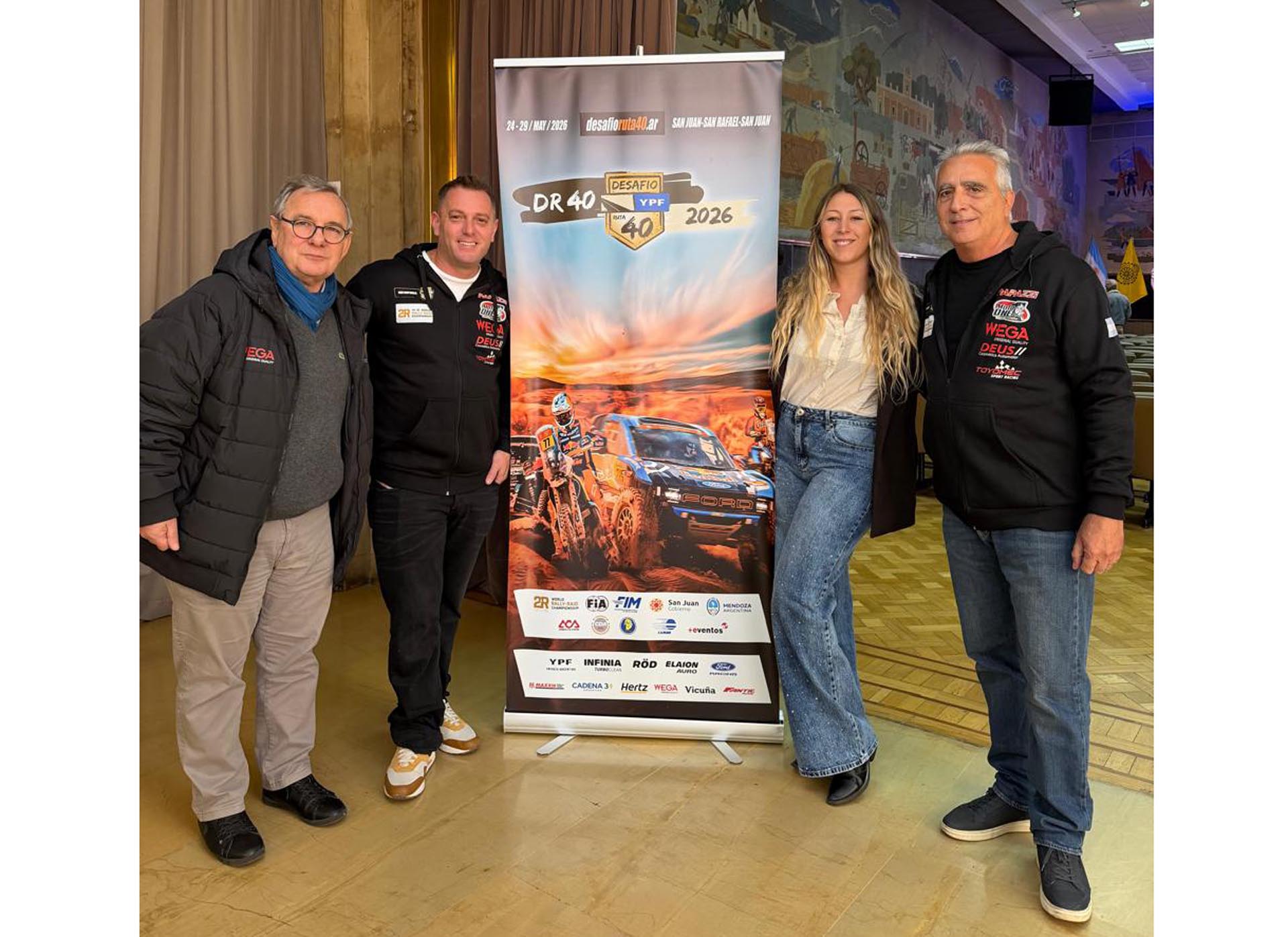 Wega, sponsor oficial del Desafío Ruta 40